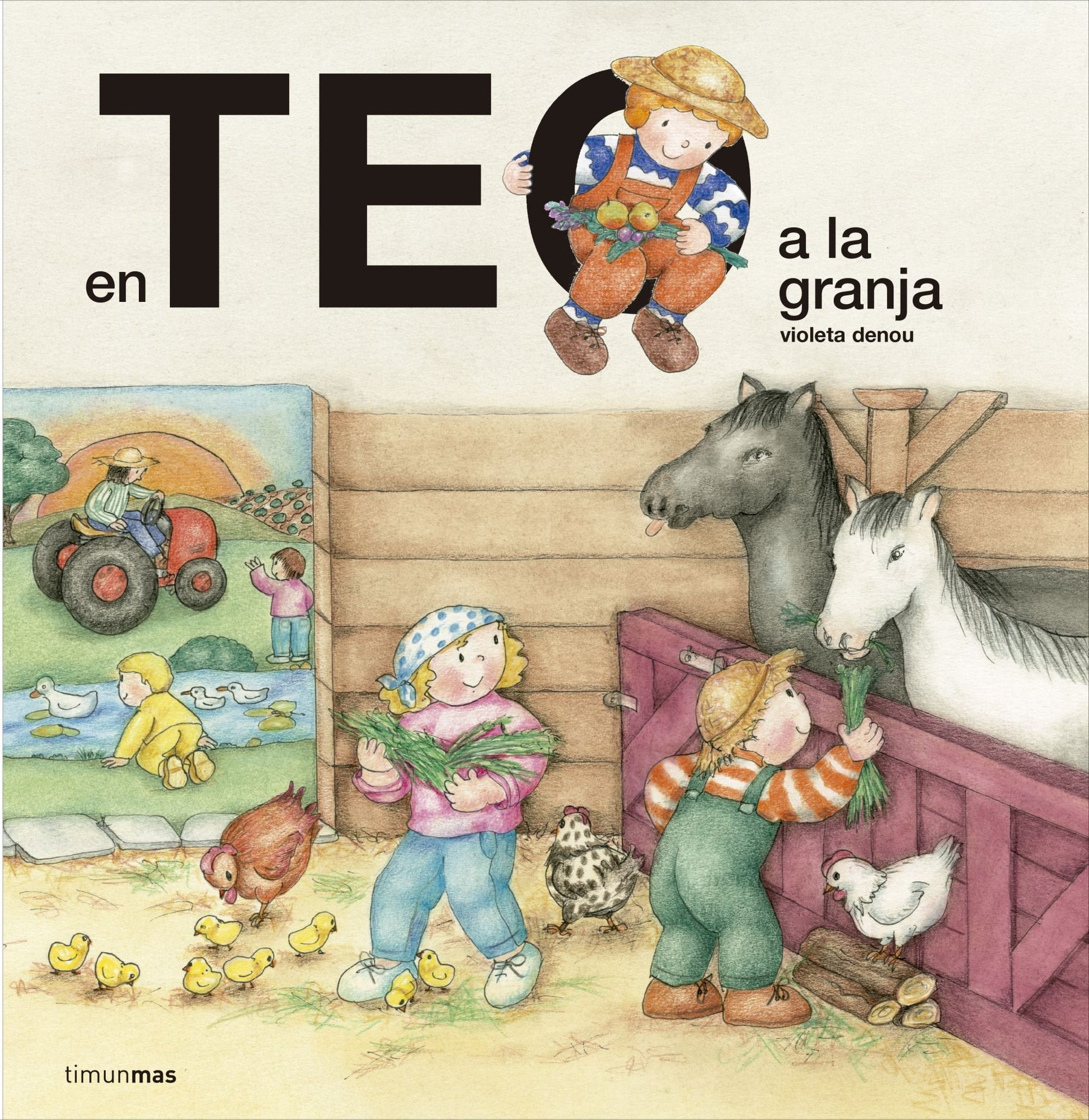 Libro: En Teo a la granja (En Teo descobreix món)