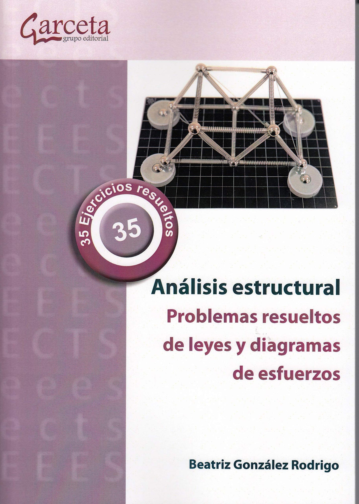 Libro: Análisis estructural: Problemas resueltos de leyes y diagramas de esfuerzos