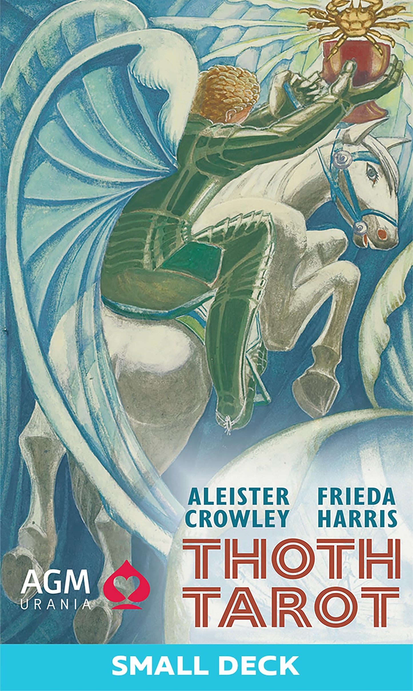 Libro: Crowley Thoth Deck (Small Edition): 78-Card Thoth Tarot Deck (Small Edition) by Aleister Crowley, with Egyptian Symbolism, Qabalistic & Astrological ... by Lady Frieda Harris, Includes Booklet