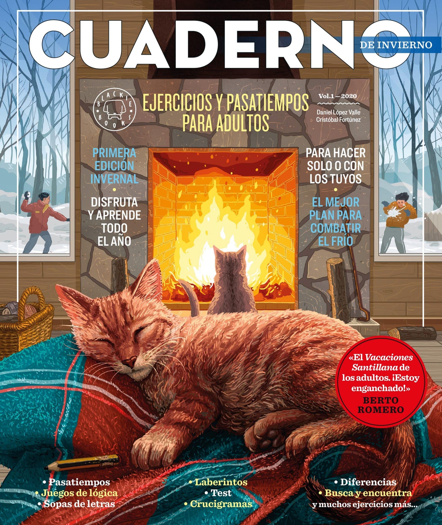 Libro: Cuaderno de invierno. Vol. 1.: Ejercicios y pasatiempos para adultos (BLACKIE BOOKS)