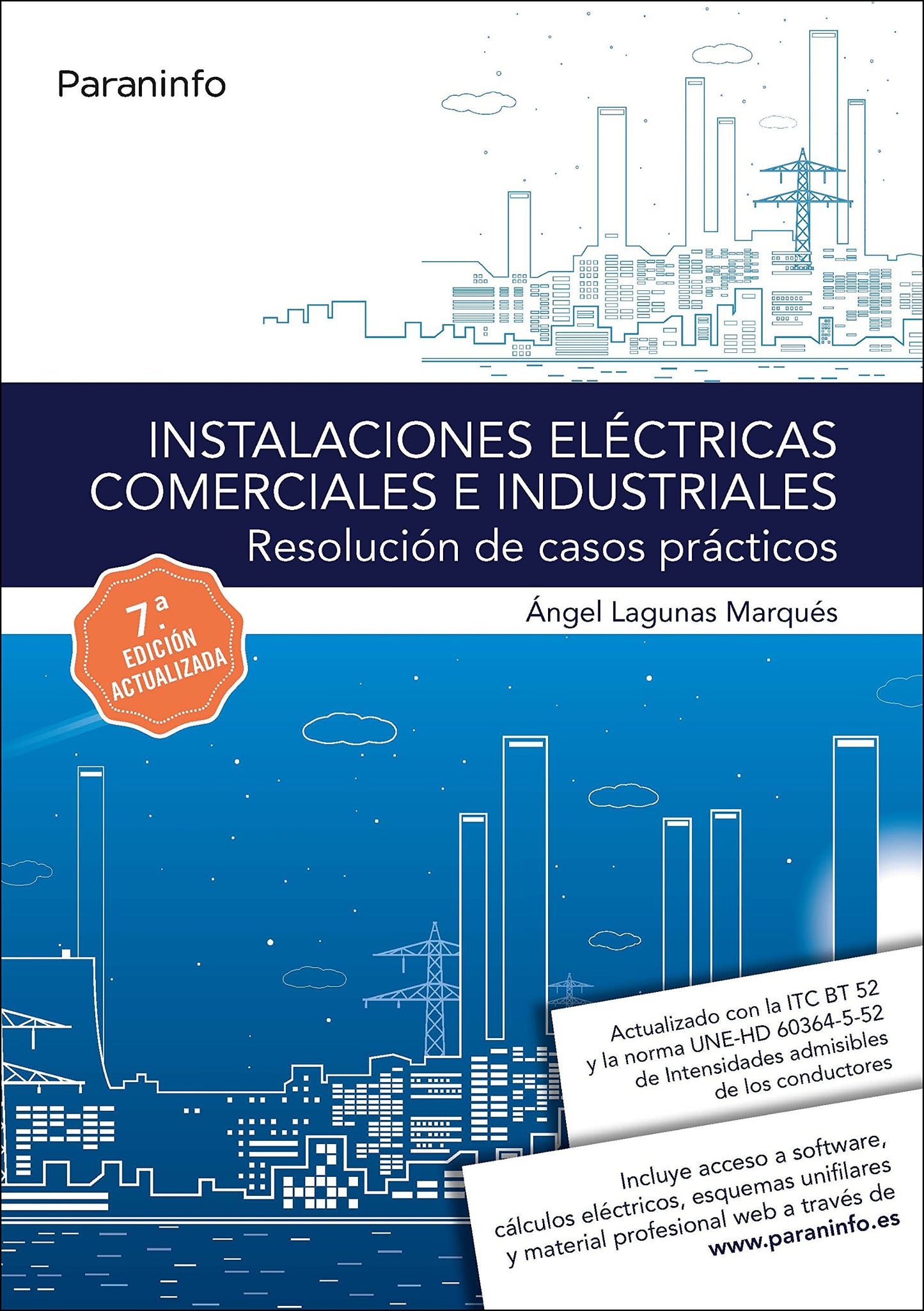 Libro: Instalaciones eléctricas comerciales e industriales. Resolución de casos prácticos 7.ª edición