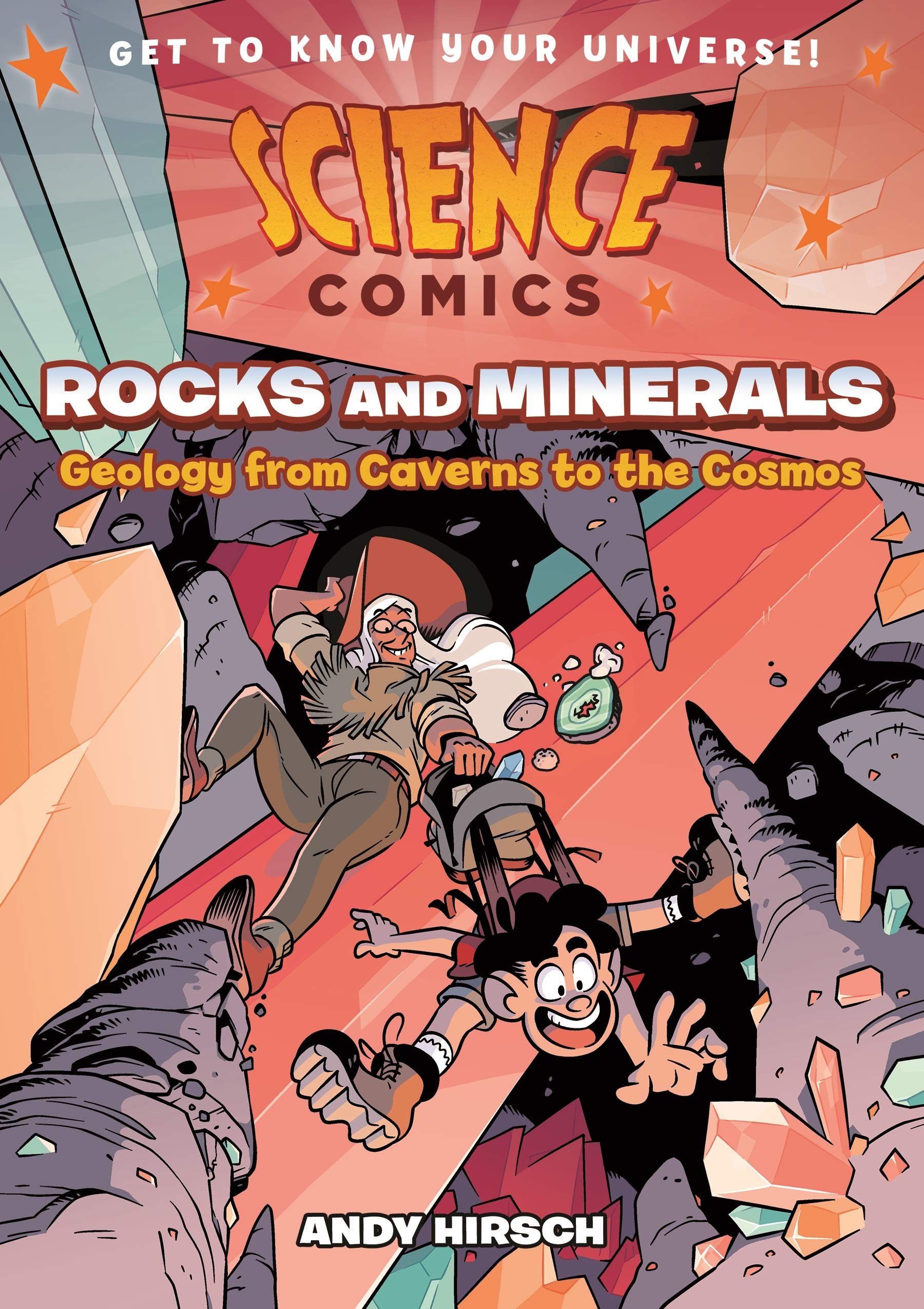 Libro: Science Comics: Rocks and Minerals: Geology from Caverns to the Cosmos
