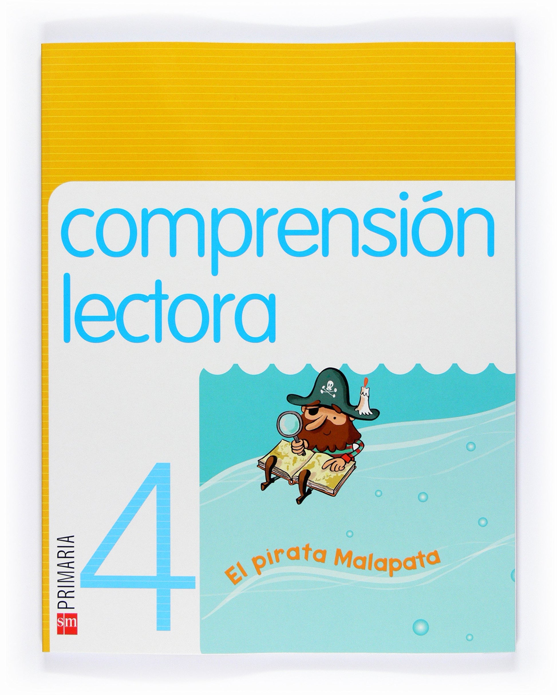 Libro: Comprensión lectora: El pirata Malapata. 4 Primaria