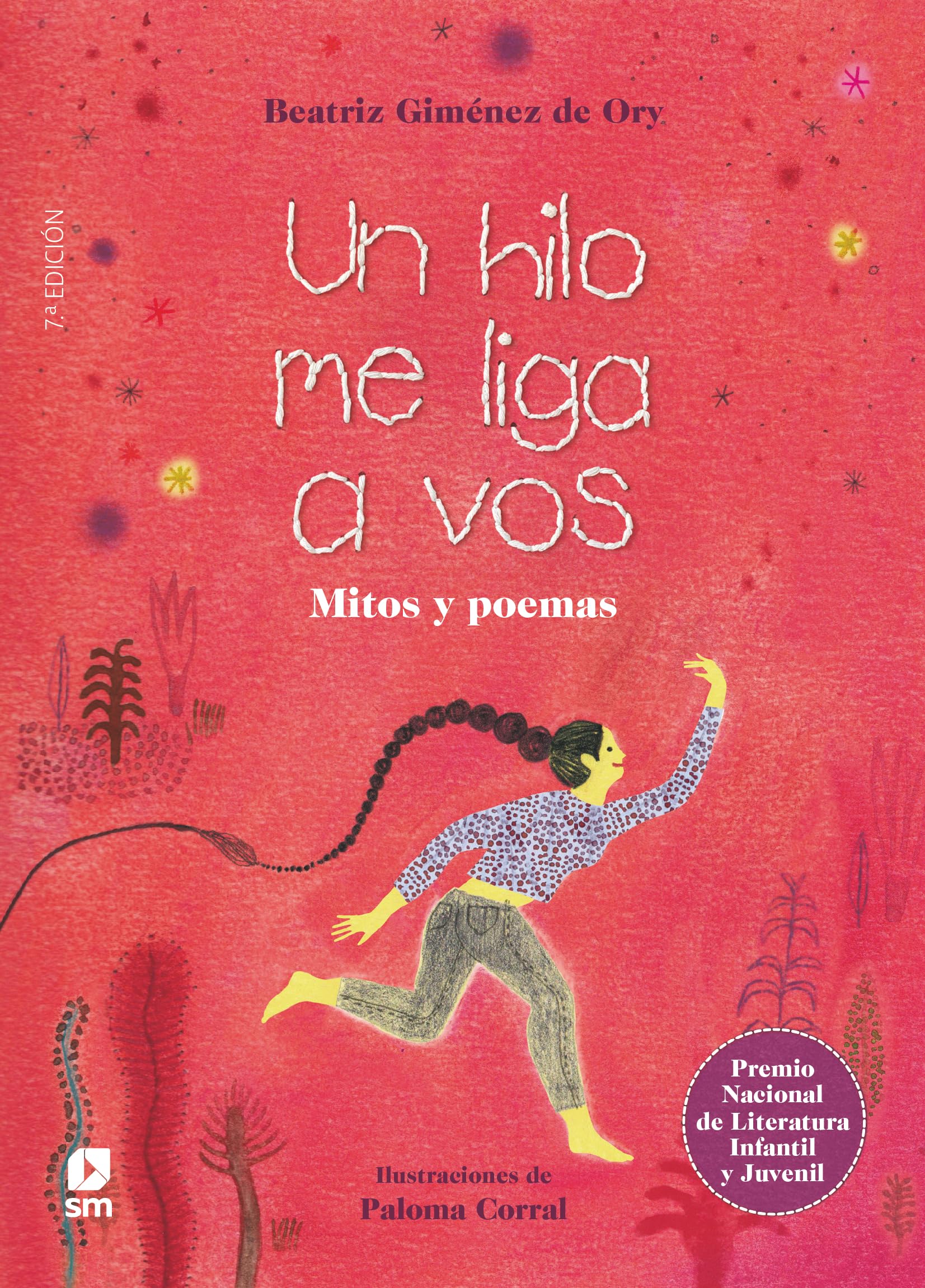 Libro: Un hilo me liga a vos: Mitos y poemas (POESIA)