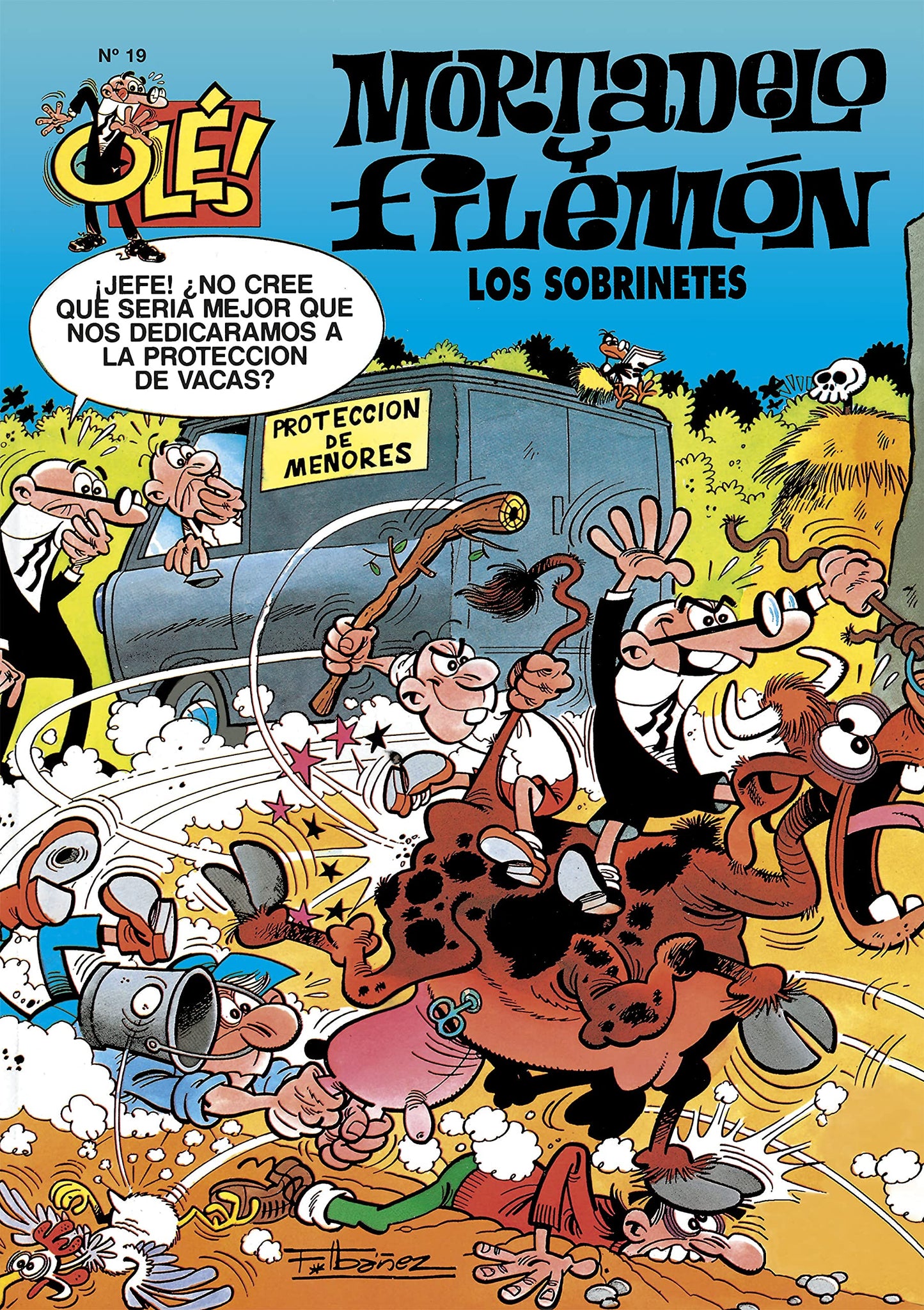 Libro: Mortadelo y Filemón. Los sobrinetes (Olé! Mortadelo 19)