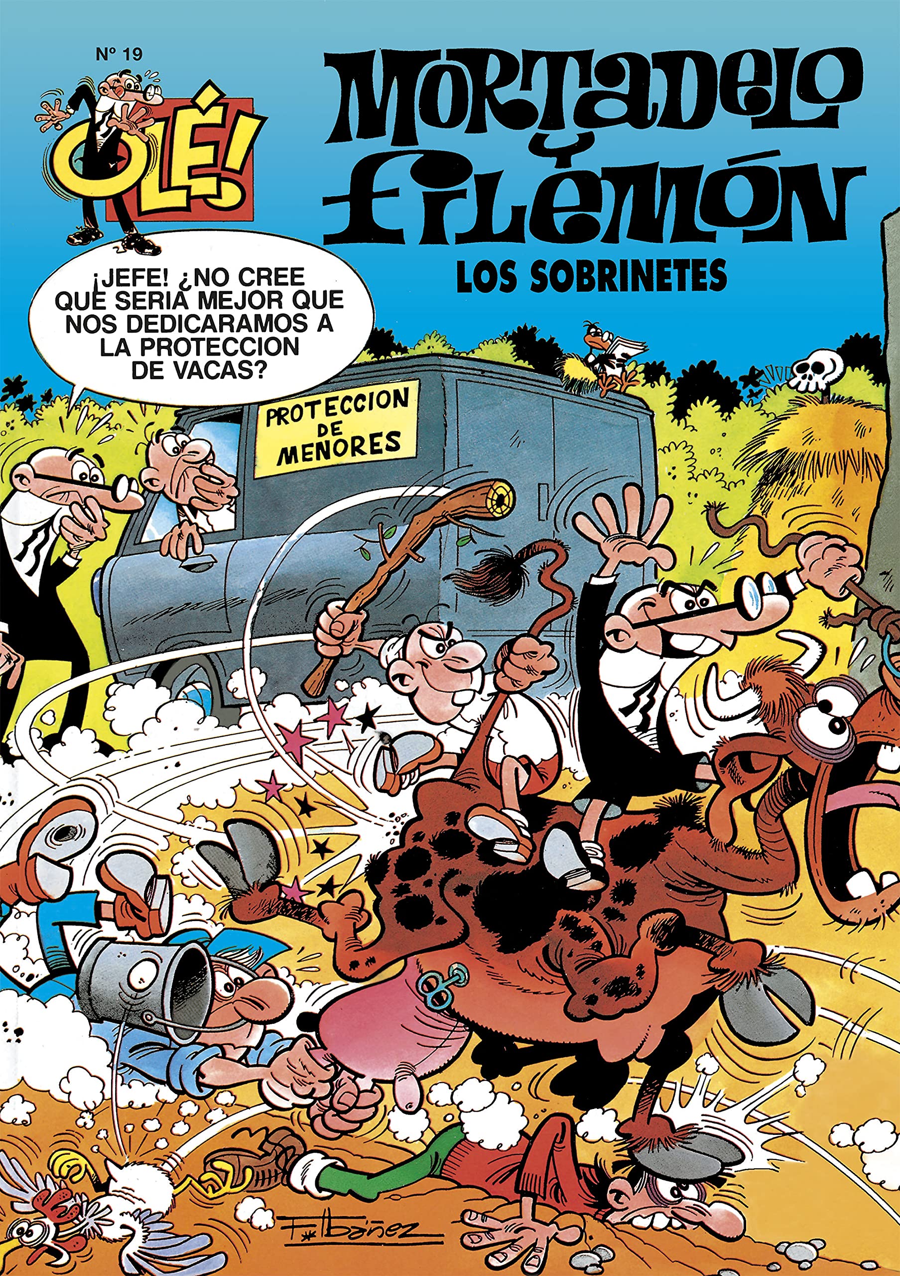 Libro: Mortadelo y Filemón. Los sobrinetes (Olé! Mortadelo 19)