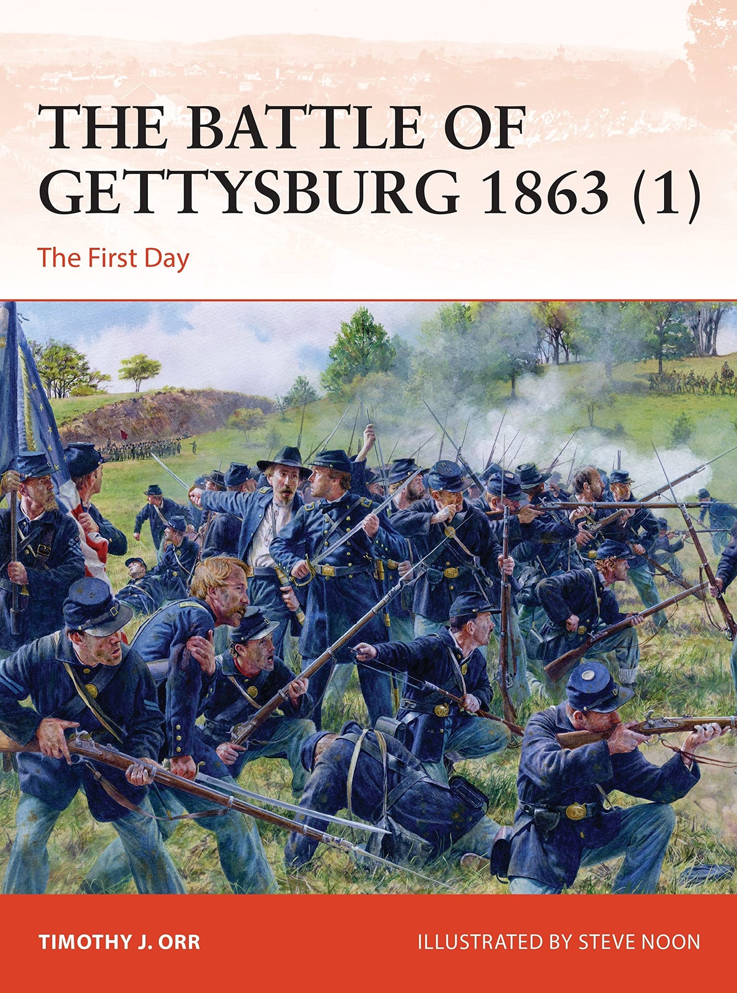Libro: The Battle of Gettysburg 1863 (1): The First Day (Campaign, 374)