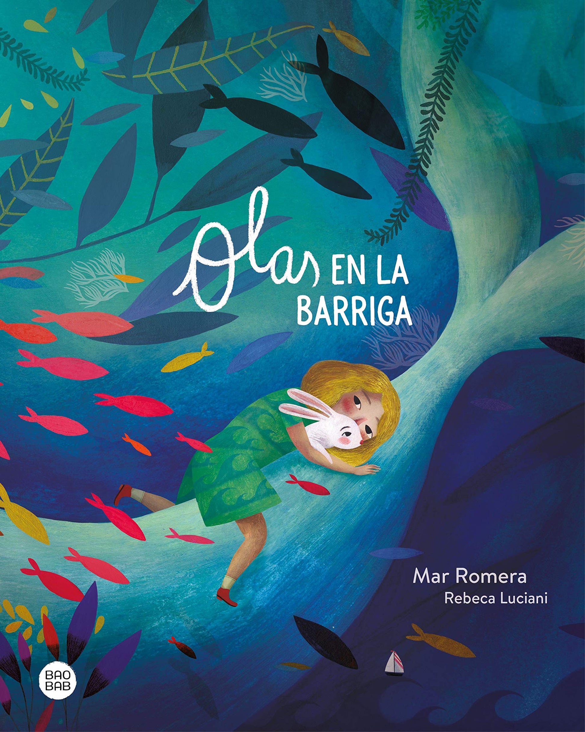 Libro: Olas en la barriga (Baobab)