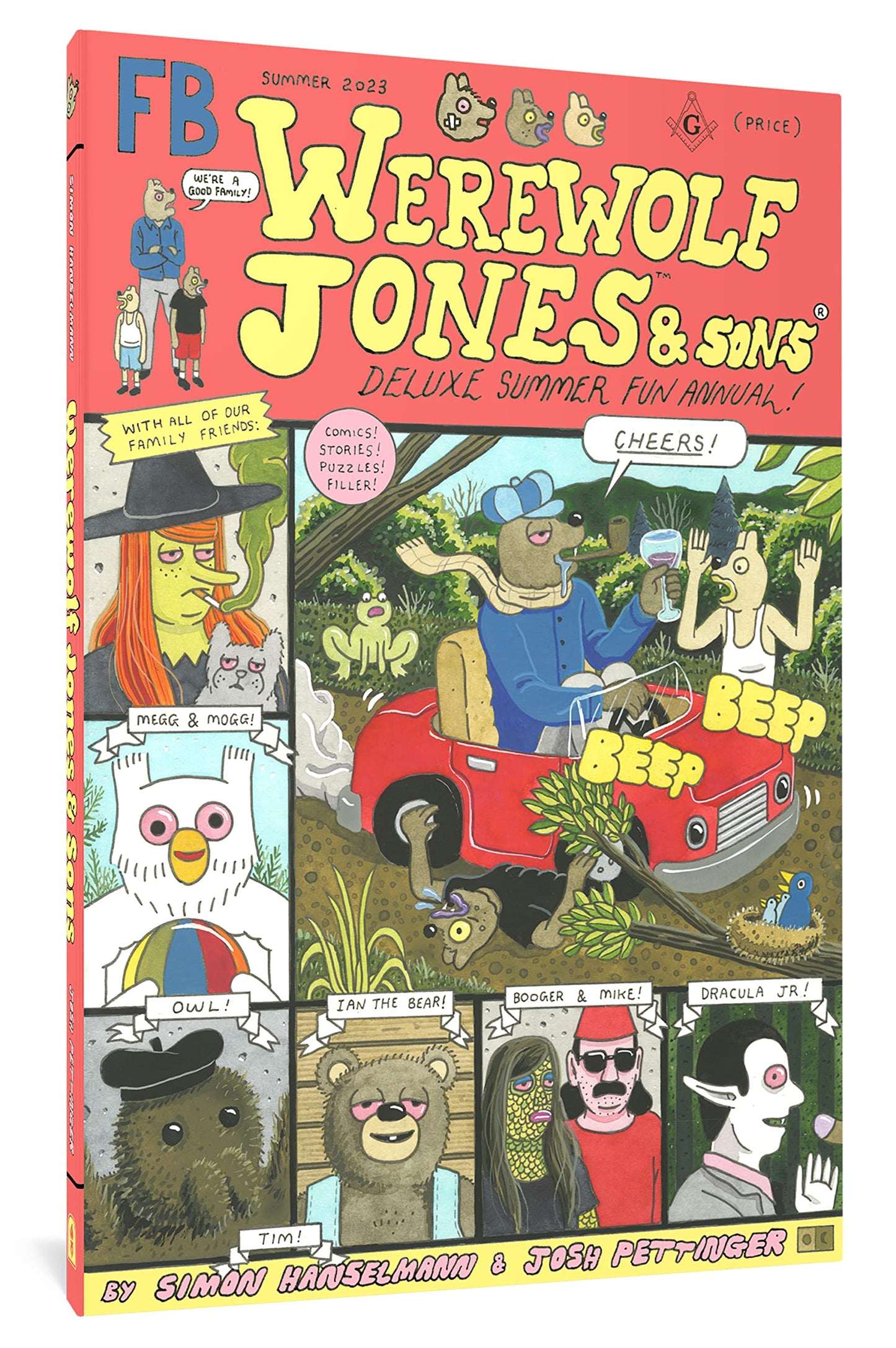 Libro: Werewolf Jones & Sons Deluxe Summer Fun Annual (Megg, Mogg and Owl)