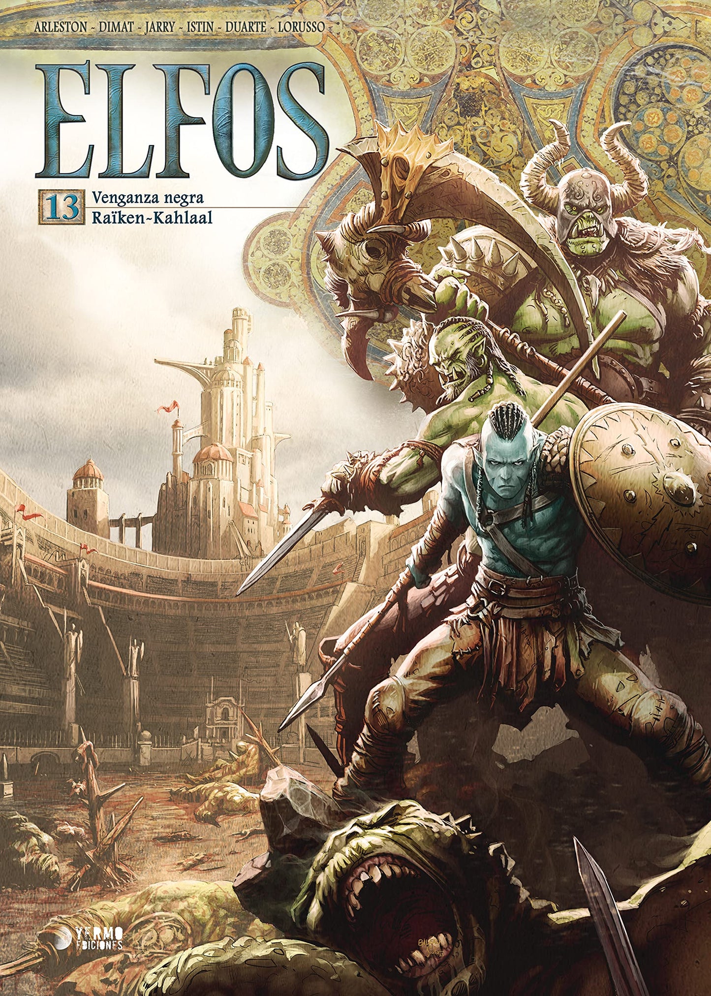 Libro: ELFOS 13: VENGANZA NEGRA , RAIKEN-KAHLAAL