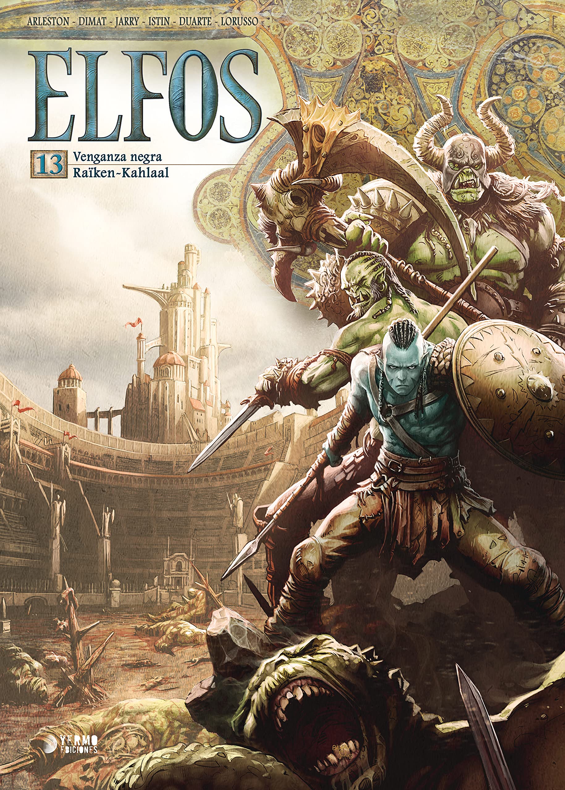 Libro: ELFOS 13: VENGANZA NEGRA , RAIKEN-KAHLAAL