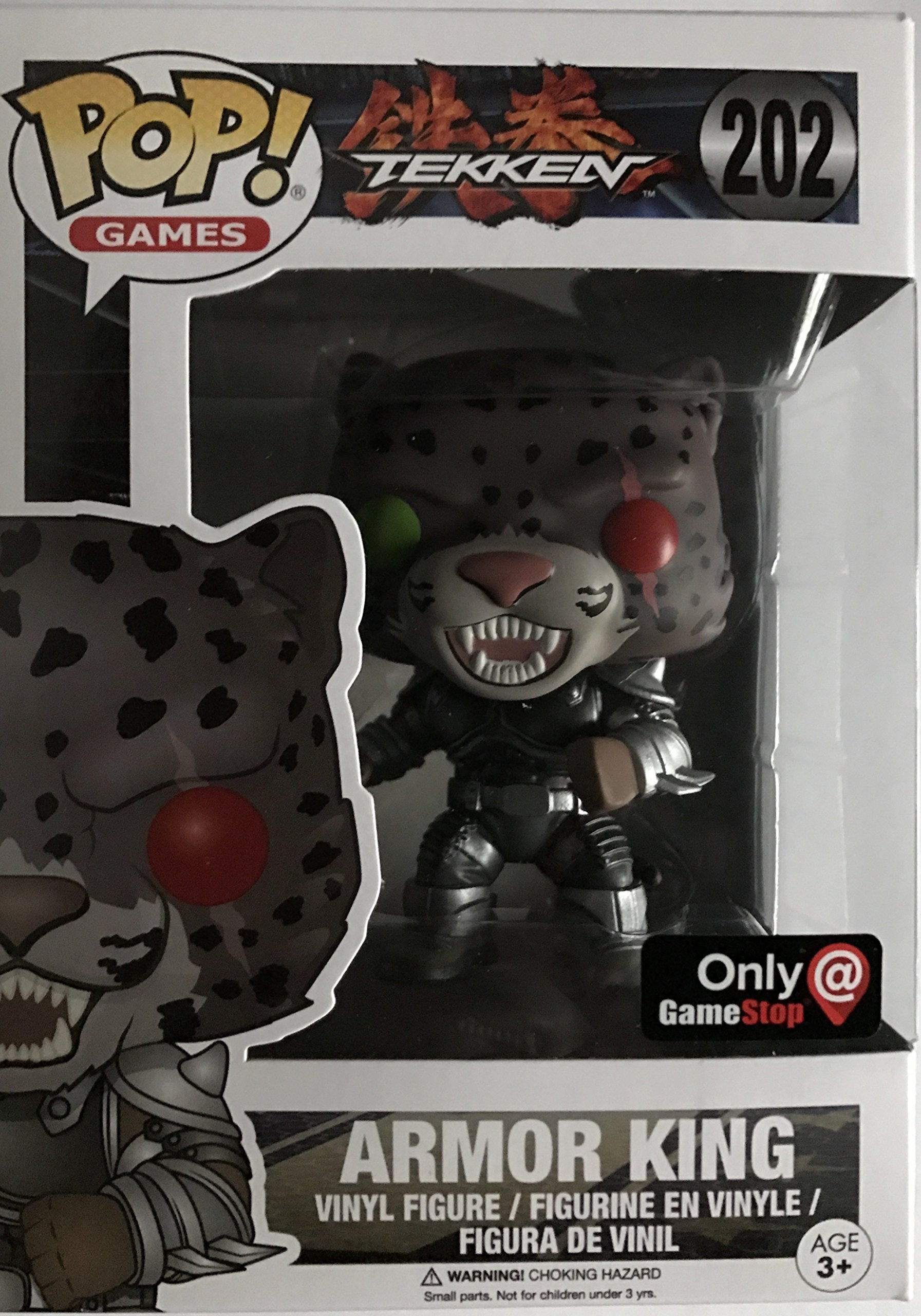 Funko Pop: POP Funko Armor King GameStop Exclusivo #202 Tekken