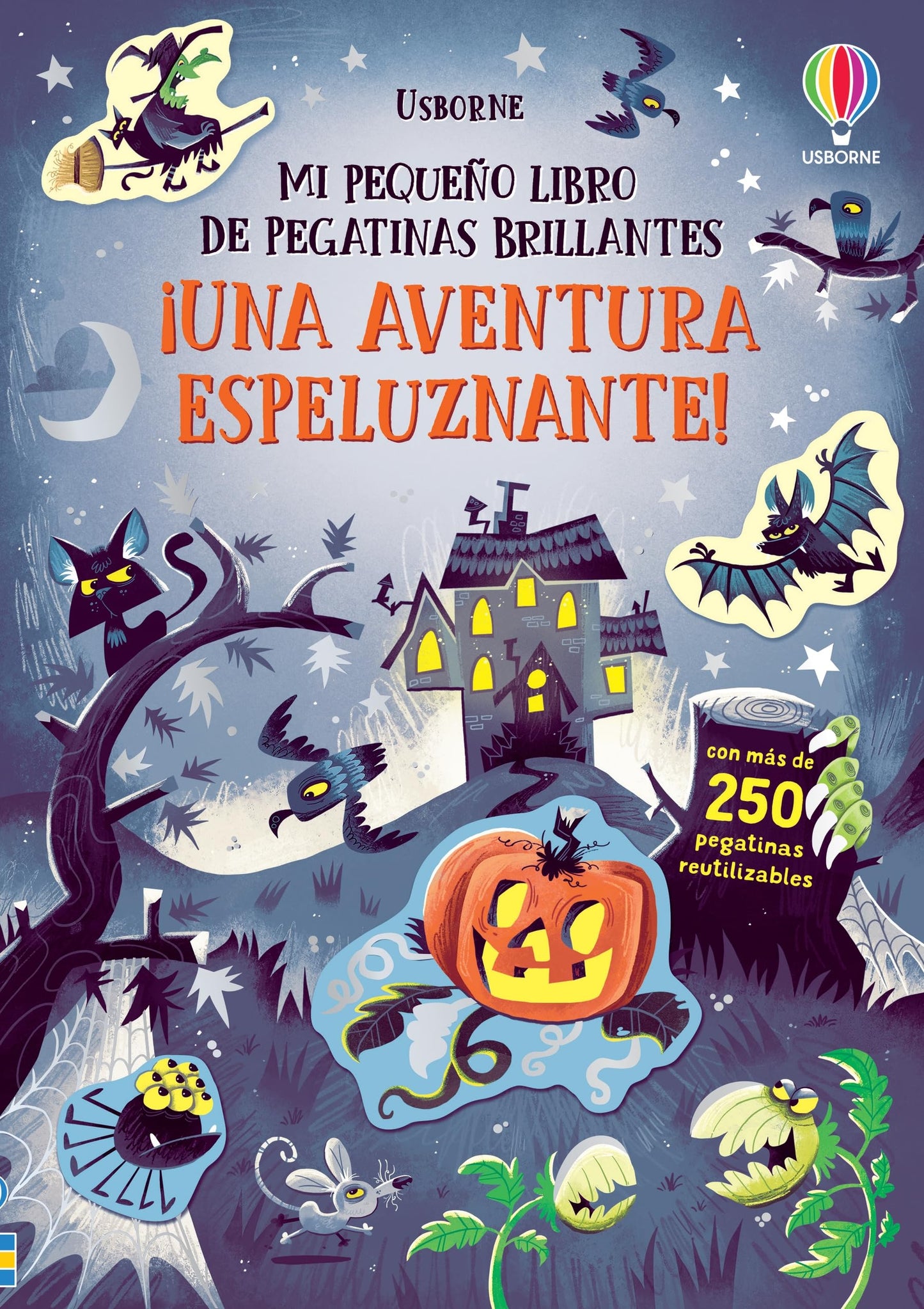 Libro: UNA AVENTURA ESPELUZNANTE PEQUEÑO LIBRO PEGATINAS (Mi pequeño libro de pegatinas brillantes)