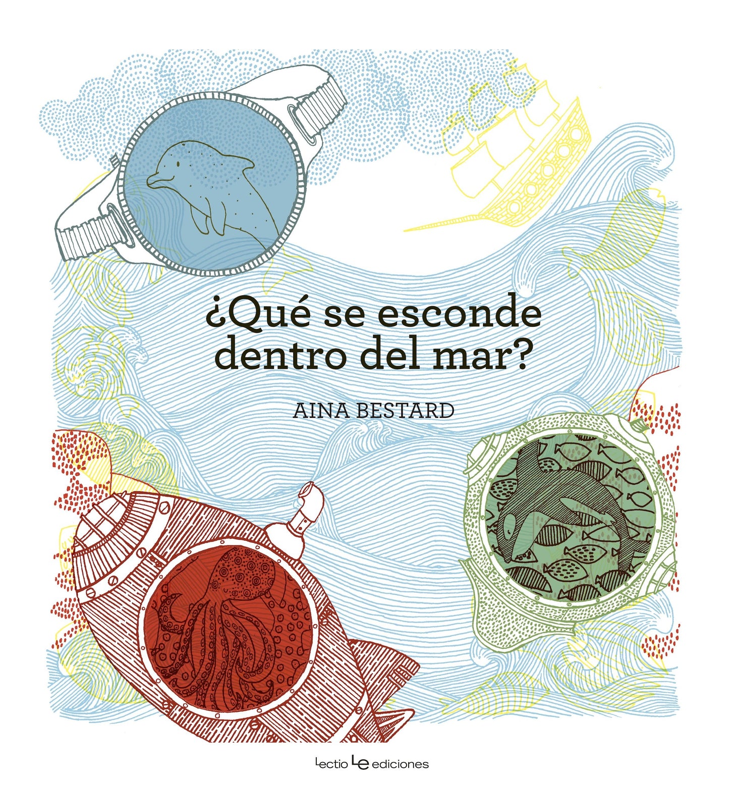 Libro: ¿Qué se esconde dentro del mar? (Spanish Edition)