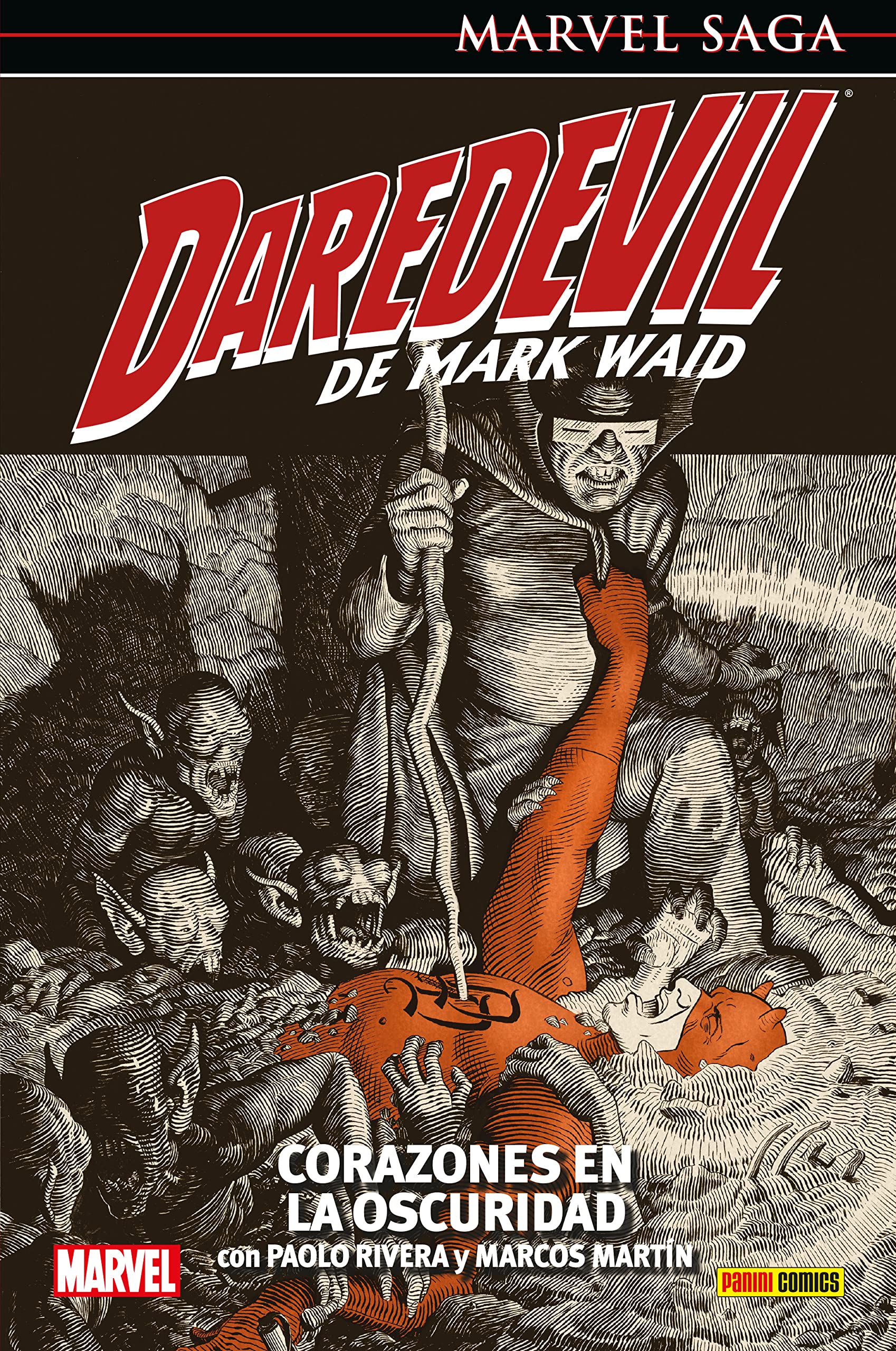 Libro: Marvel saga daredevil de mark waid 2. corazones en la oscuridad 2