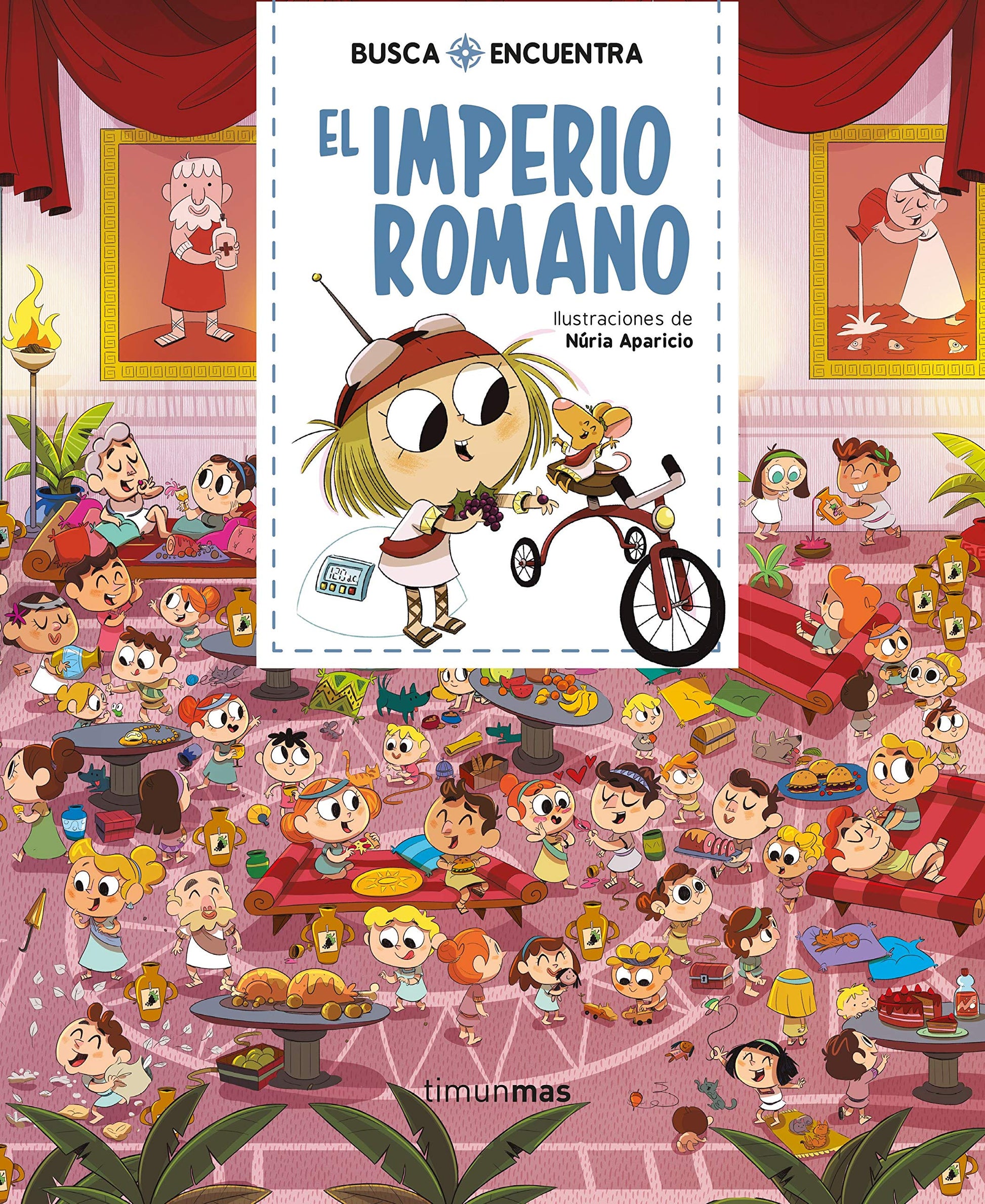 Libro: Busca y encuentra. El Imperio romano (Libros de actividades)
