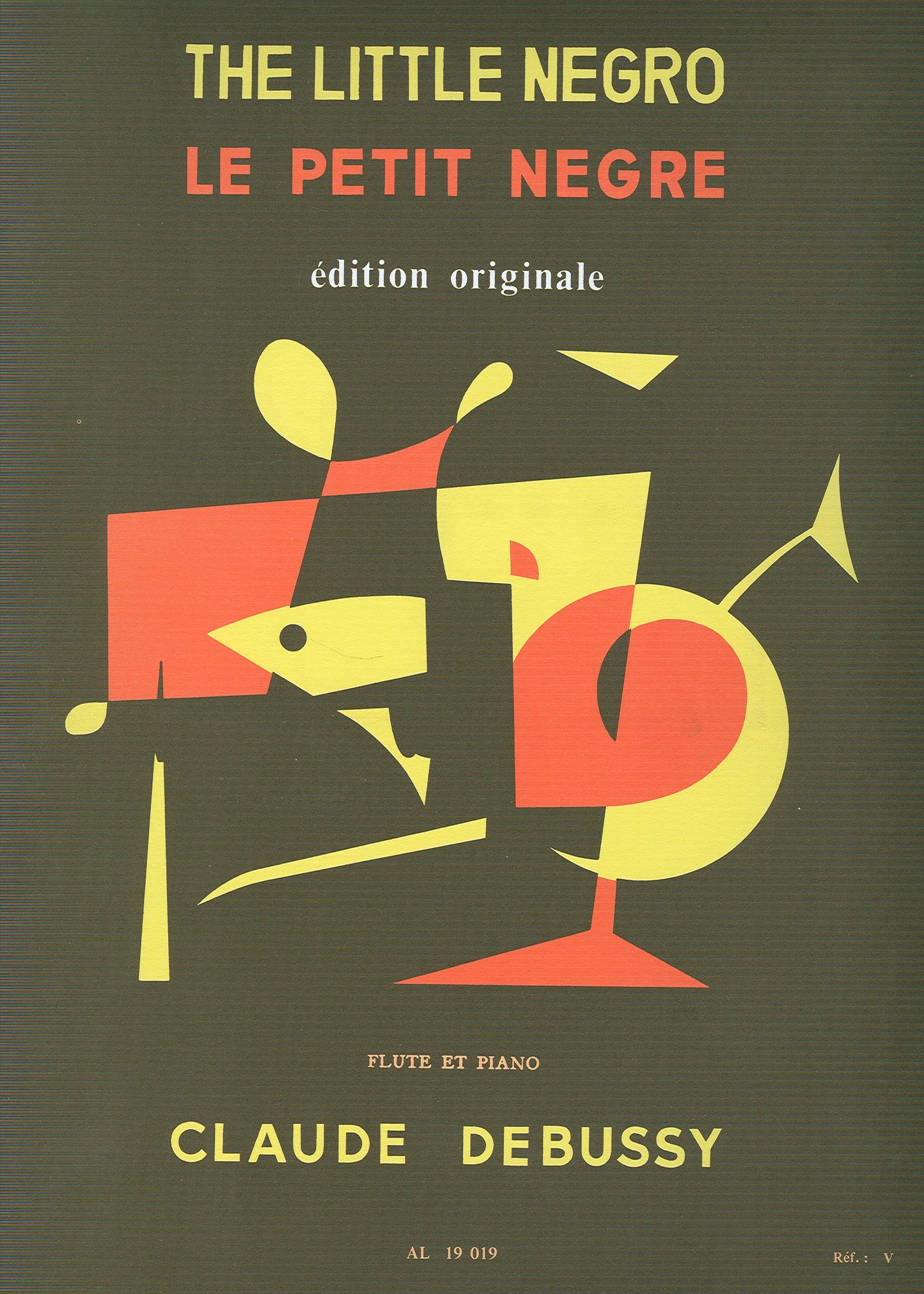 Libro: DEBUSSY - El Pequeño Negro para Flauta y Piano (Merry)