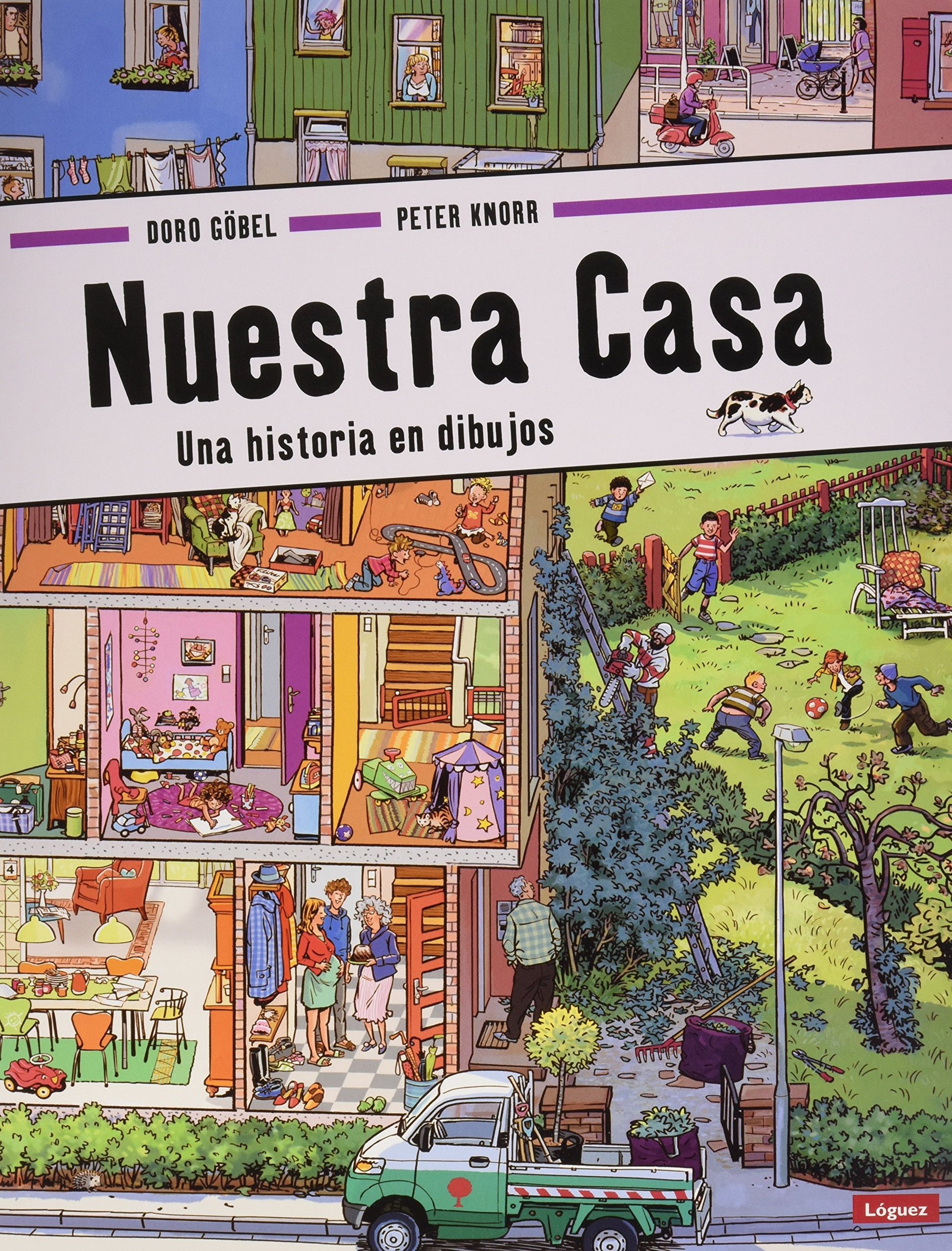 Libro: Nuestra casa: Una historia en dibujos (Pequeñológuez)