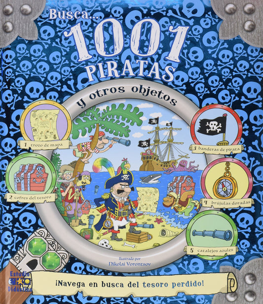 BUSCA 1001 PIRATAS Y OTROS OBJETOS: 12 (Busca y encuentra)
