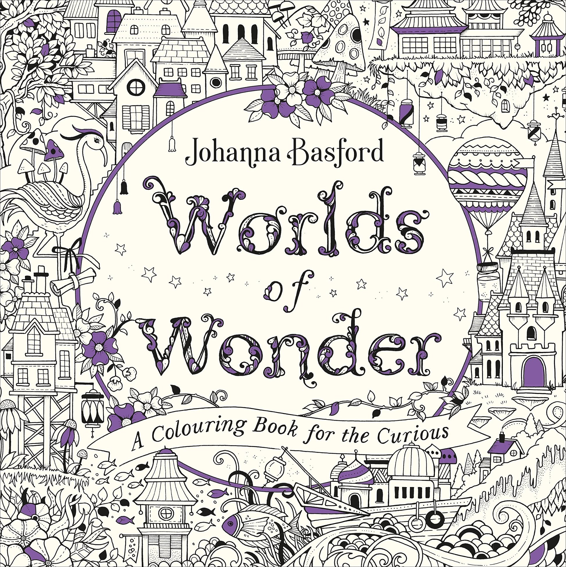 Libro: Worlds of Wonder: A Colouring Book for the Curious