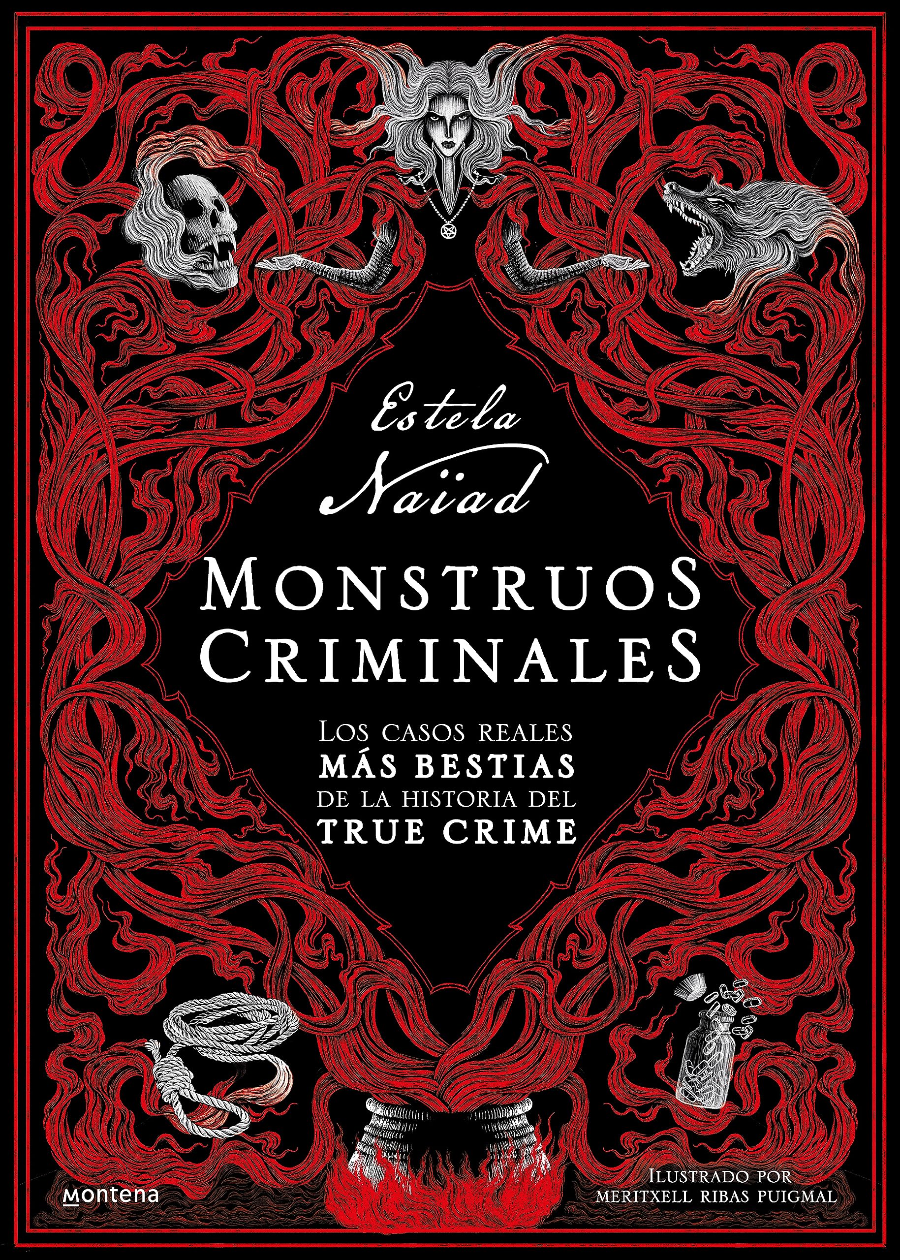 Libro: Monstruos criminales: Los casos reales más bestias de la historia del true crime​ (Montena)
