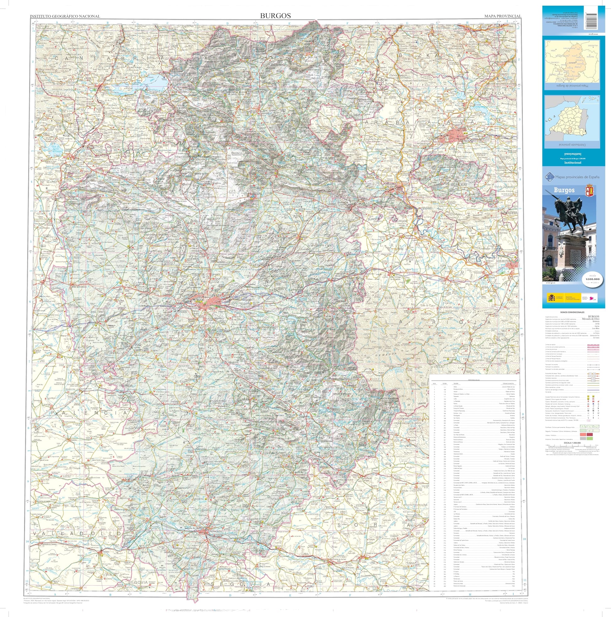 Libro: BURGOS 1:200.000