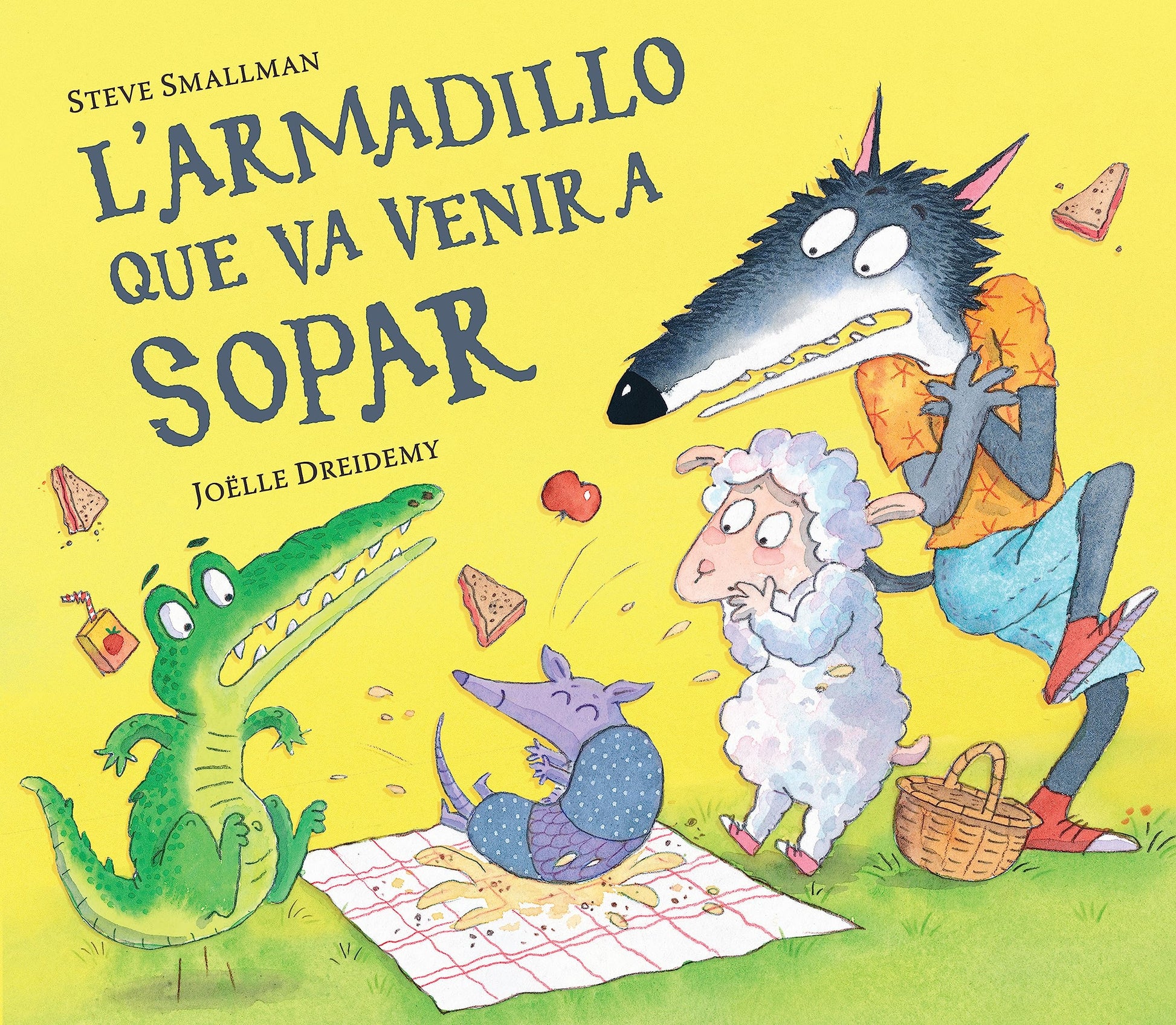 Libro: L'armadillo que va venir a sopar (L'ovelleta que va venir a sopar)