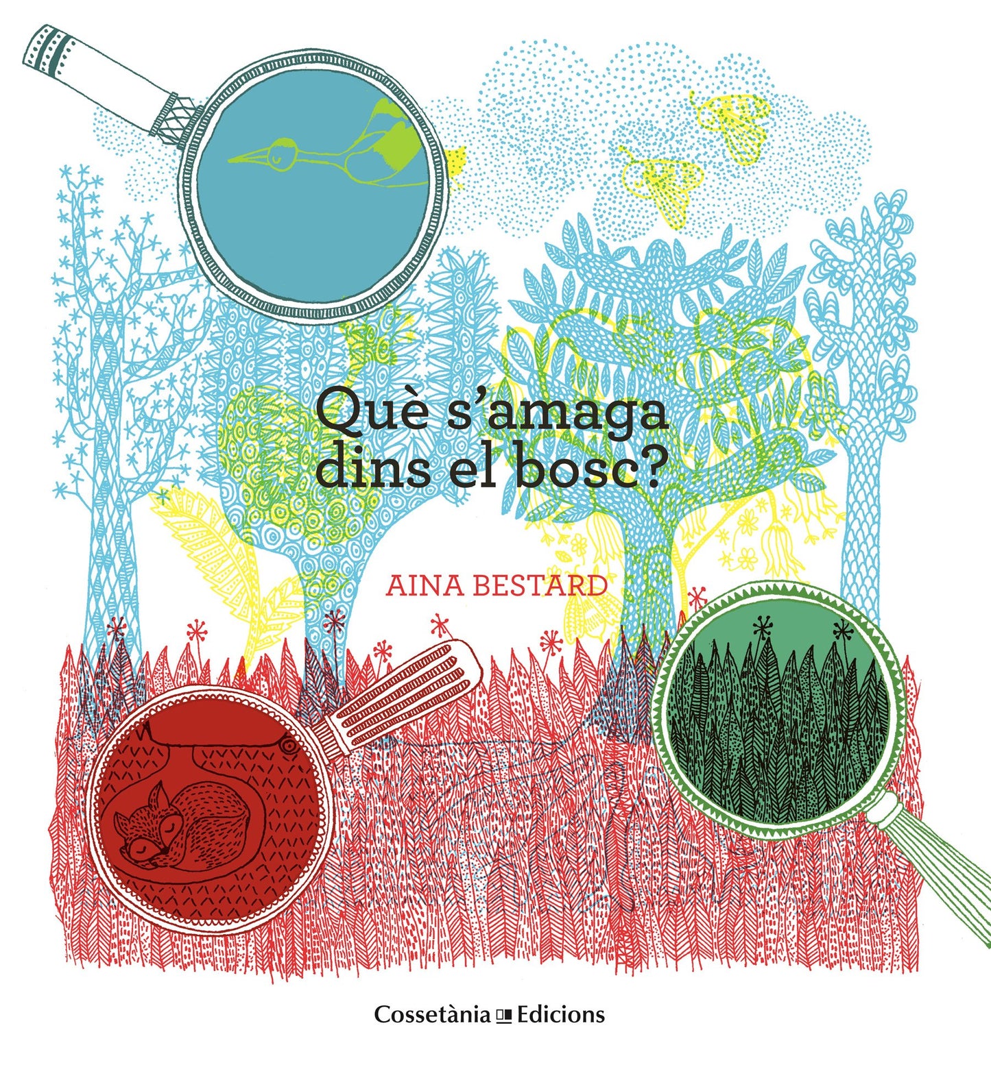 Libro: Què s'amaga dins el bosc?