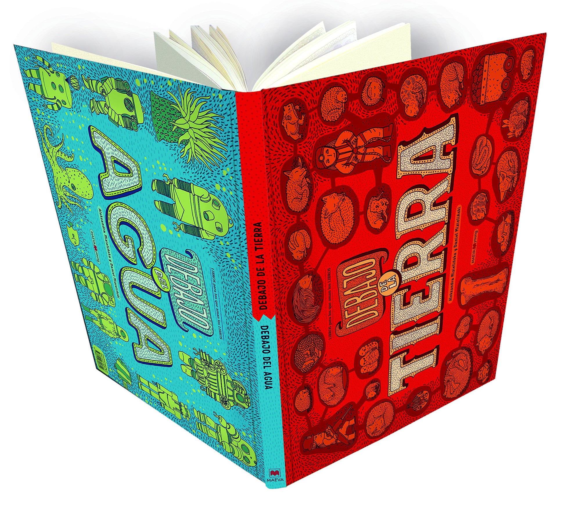 Libro: Debajo de la tierra, debajo del agua (Libros para los que aman los libros)