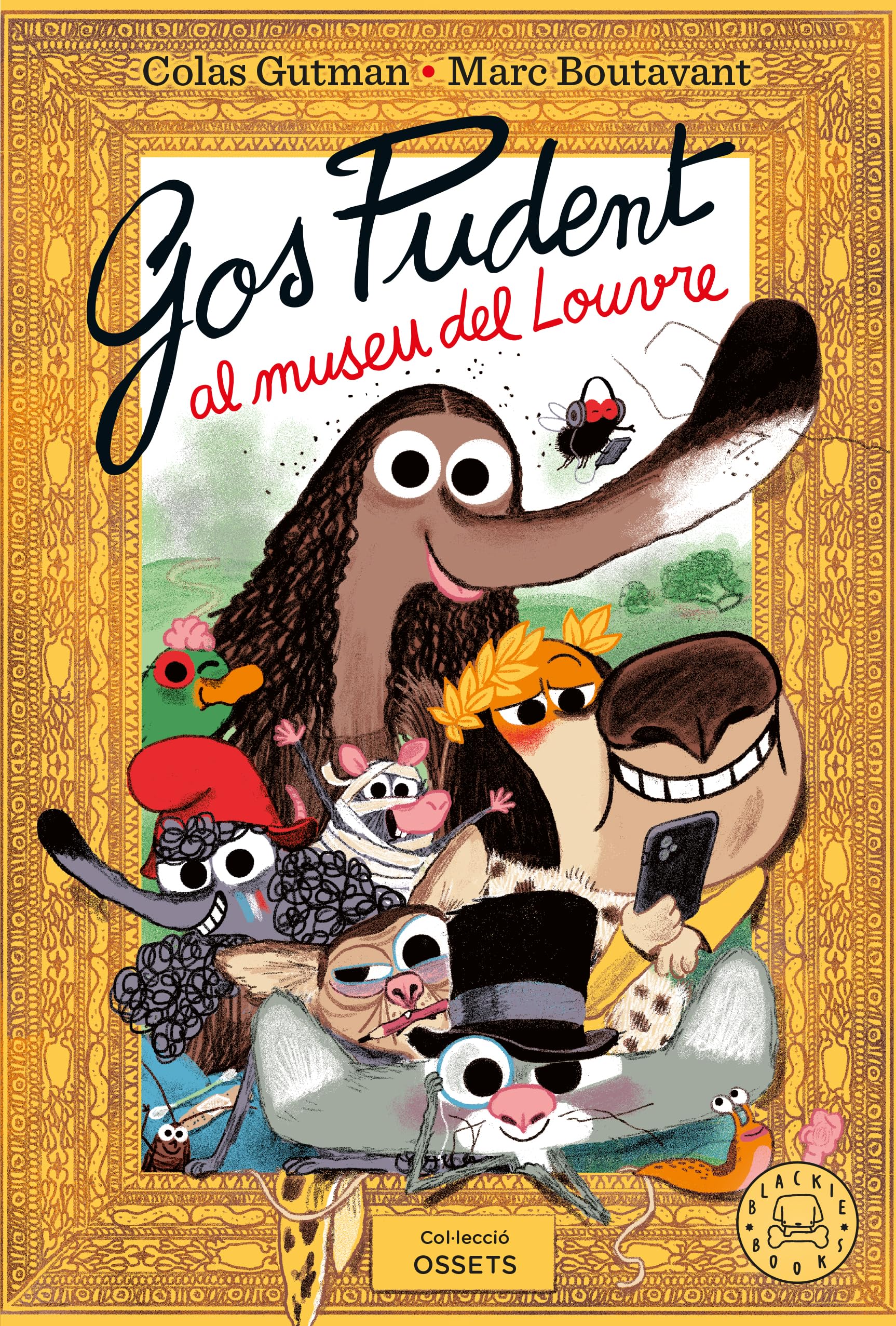 Libro: Gos Pudent al Museu del Louvre