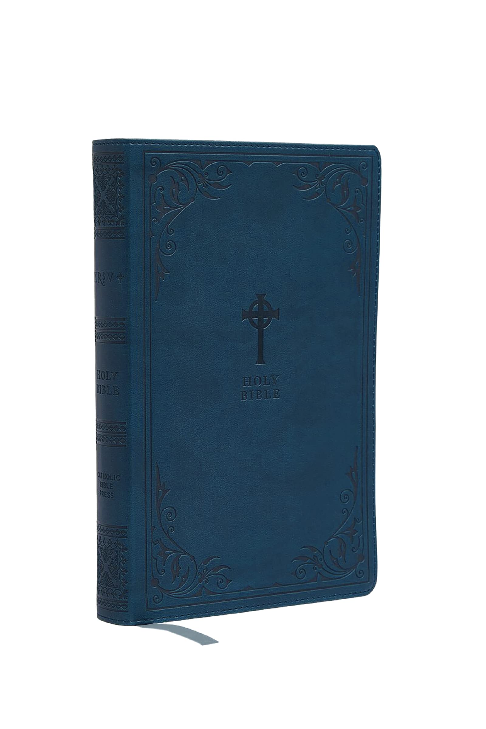 Libro: NRSV Catholic Edition Gift Bible, Teal Leathersoft (Comfort Print, Holy Bible, Complete Catholic Bible, NRSV CE): Holy Bible
