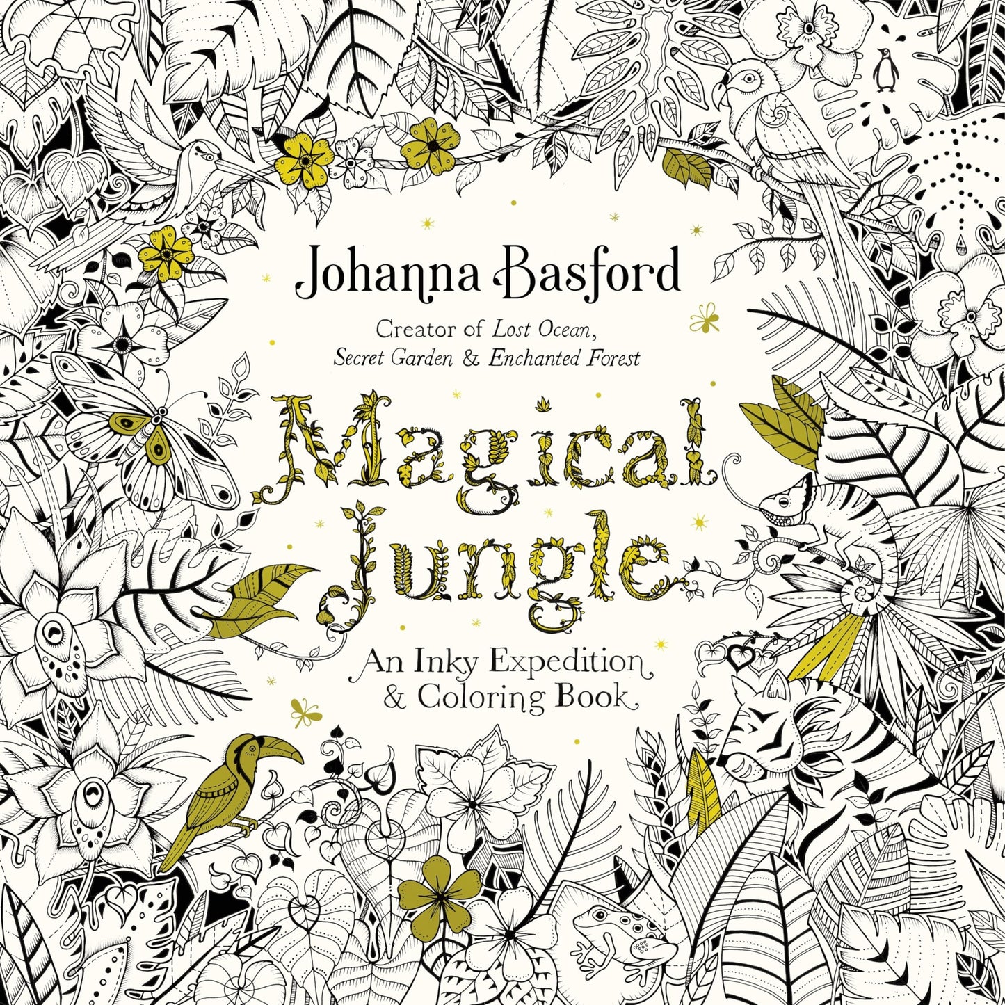Libro: Magical Jungle: An Inky Expedition and Coloring Book for Adults
