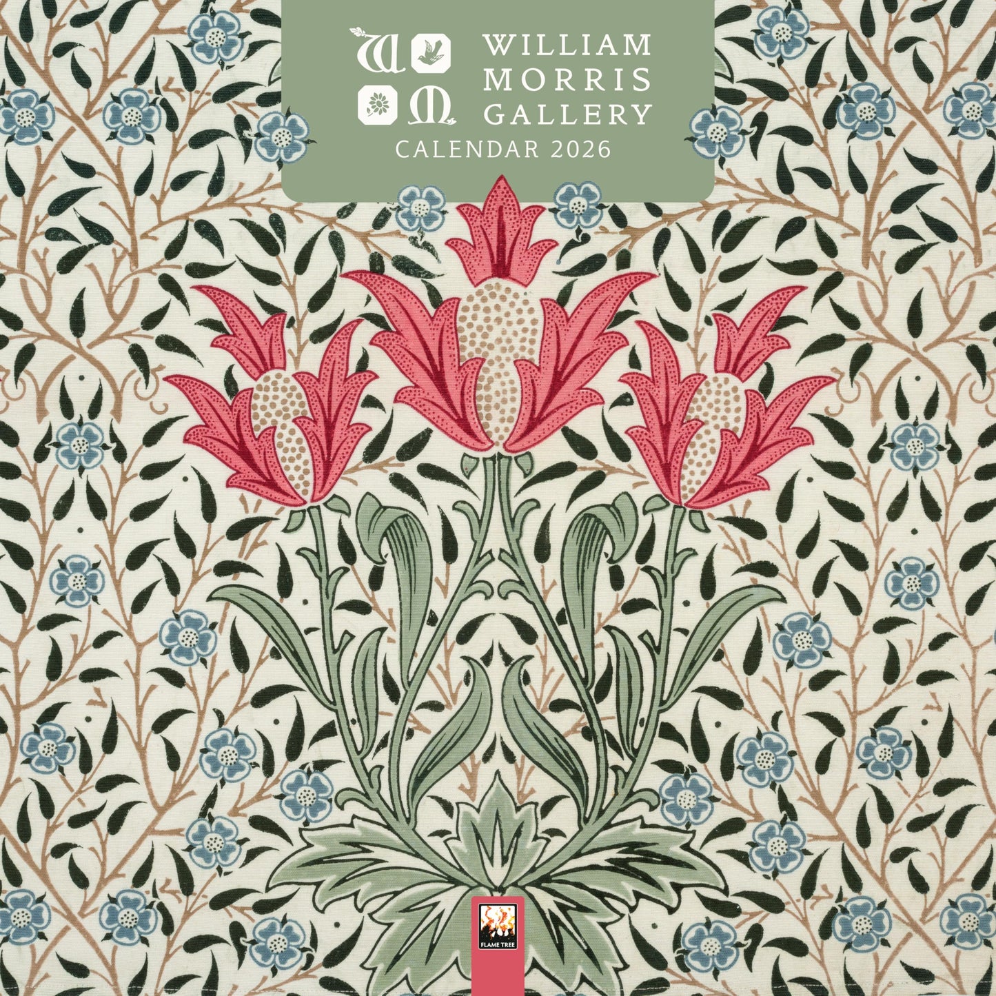 Libro: William Morris Gallery Wall Calendar 2026 (Art Calendar)