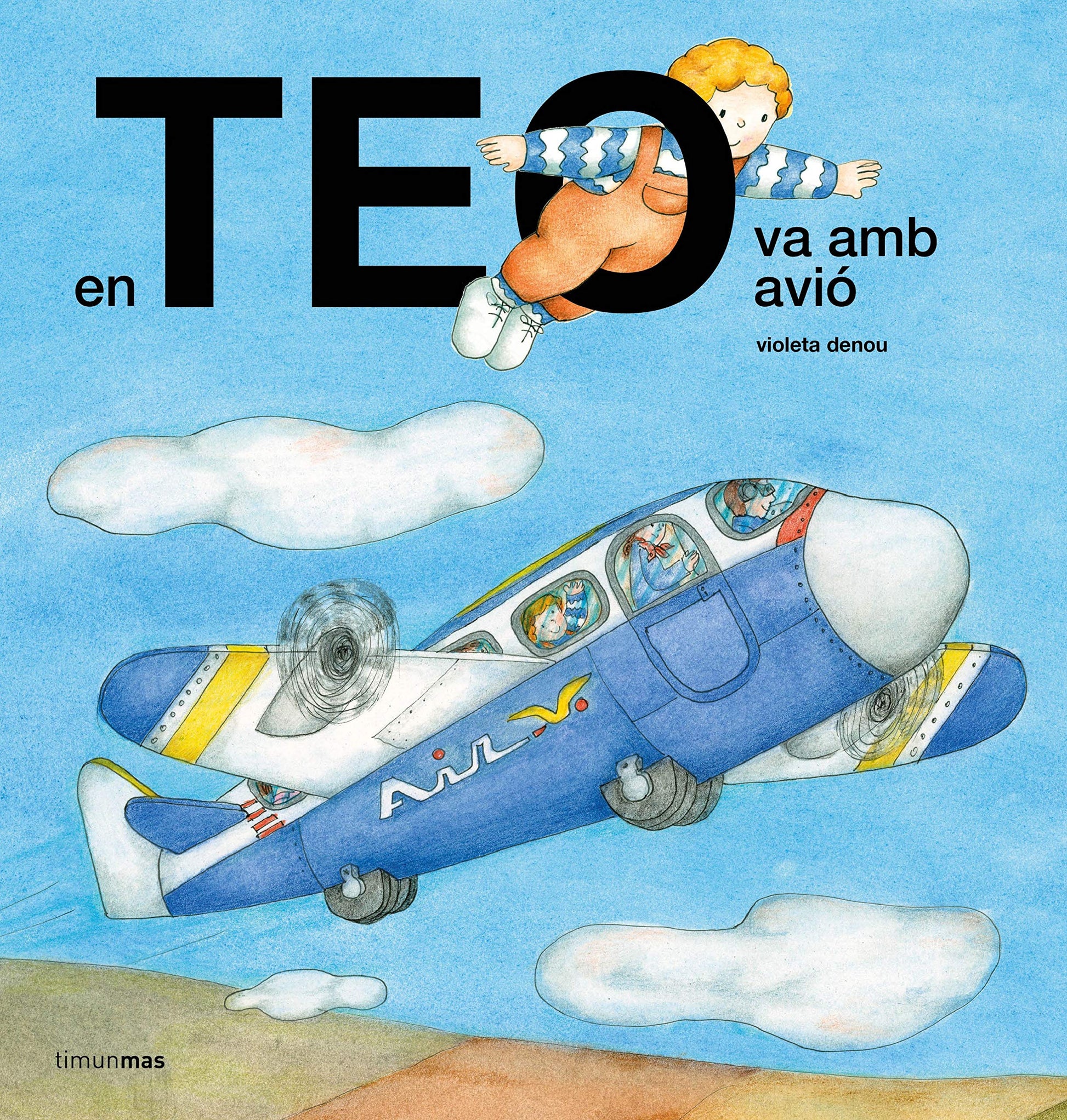 Libro: En Teo va amb avió
