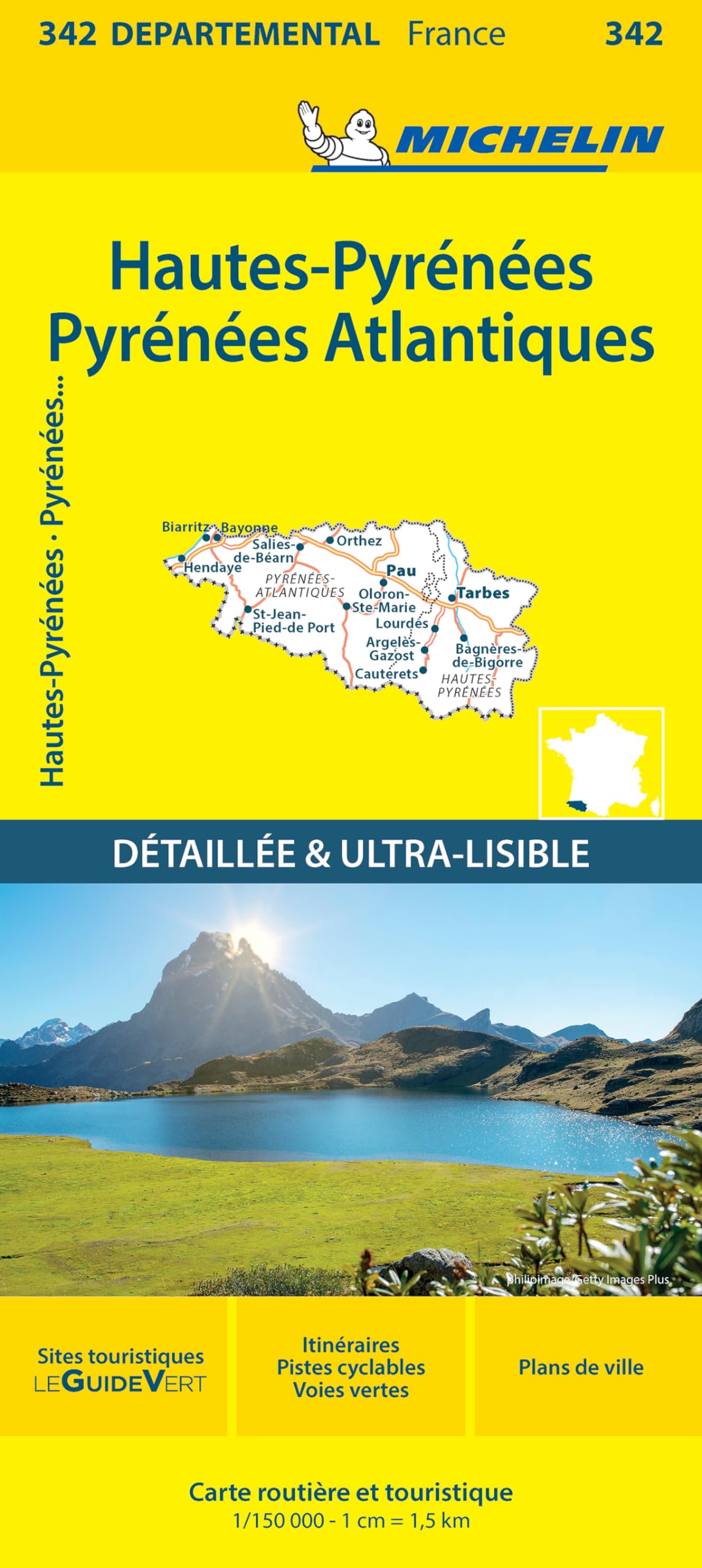 Libro: Carte Départementale Hautes-Pyrénées, Pyrénées Atlantiques (French Edition)